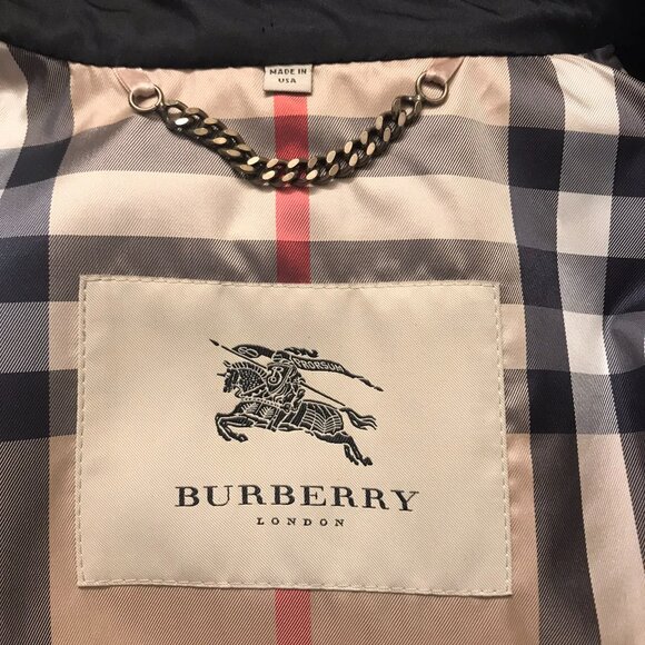 Authenticated Burberry London Black Double Breasted Barkstone Trench Coat US 6/8 - Picture 10 of 16